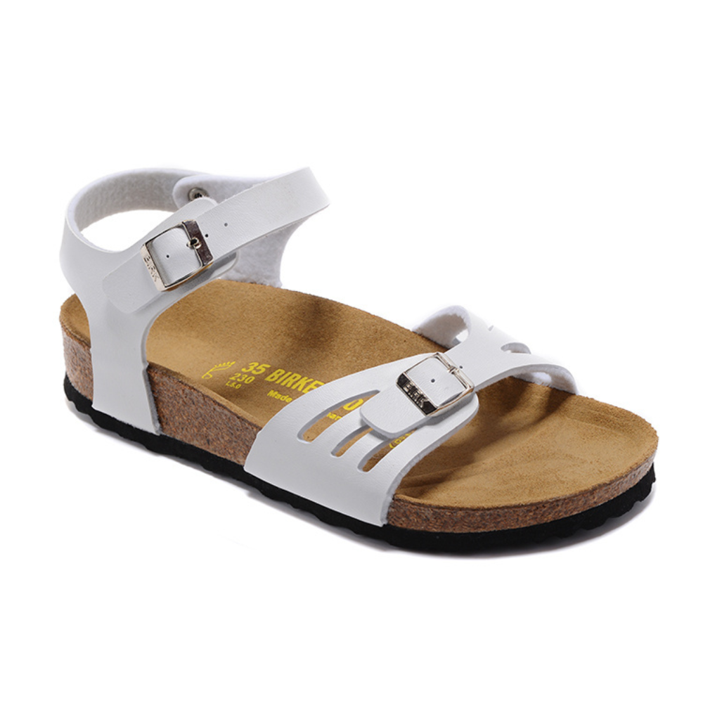 Birkenstock Bali Women's White Strap Sandals
