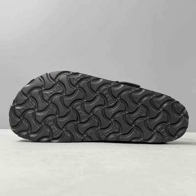 Birkenstock Boston Black Suede Clogs