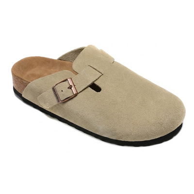 Birkenstock Boston Suede Leather Clogs