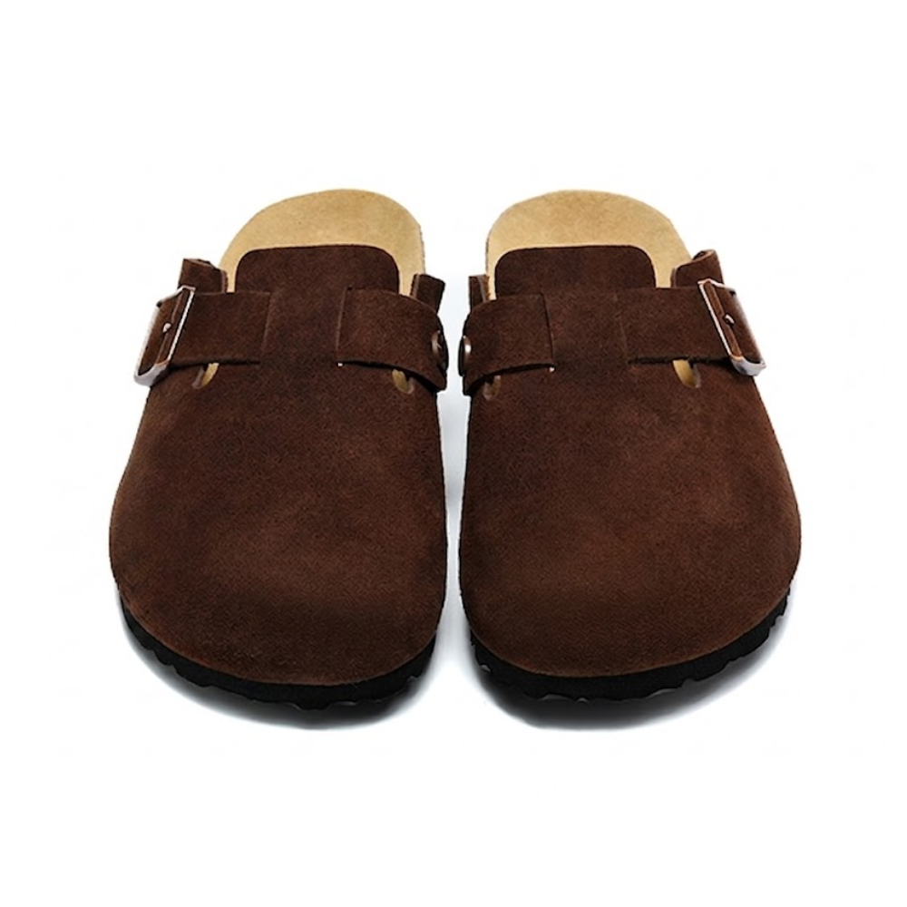 Birkenstock Boston Soft Footbed Suede Clogs