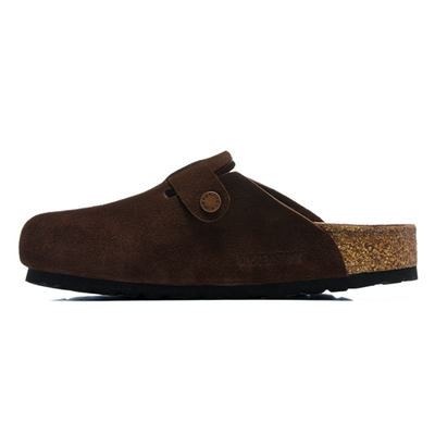 Birkenstock Boston Soft Footbed Suede Clogs