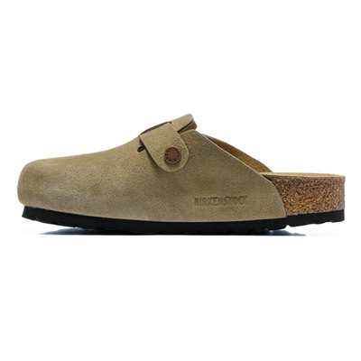 Birkenstock Boston Suede Leather Clogs