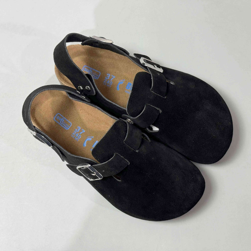 Birkenstock Tokio Unisex Suede Leather Backstrap Clogs