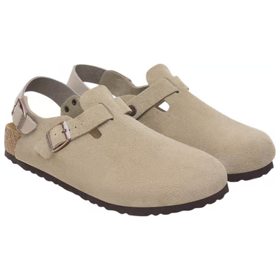 Birkenstock Tokio Unisex Suede Leather Backstrap Clogs