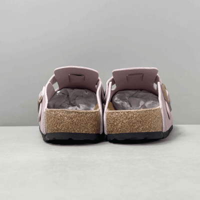 Birkenstock Tokio Unisex Suede Leather Clogs - Faded Purple