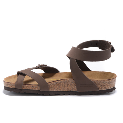 Birkenstock Yara Women's Oiled Leather Ankle Strap Sandals
