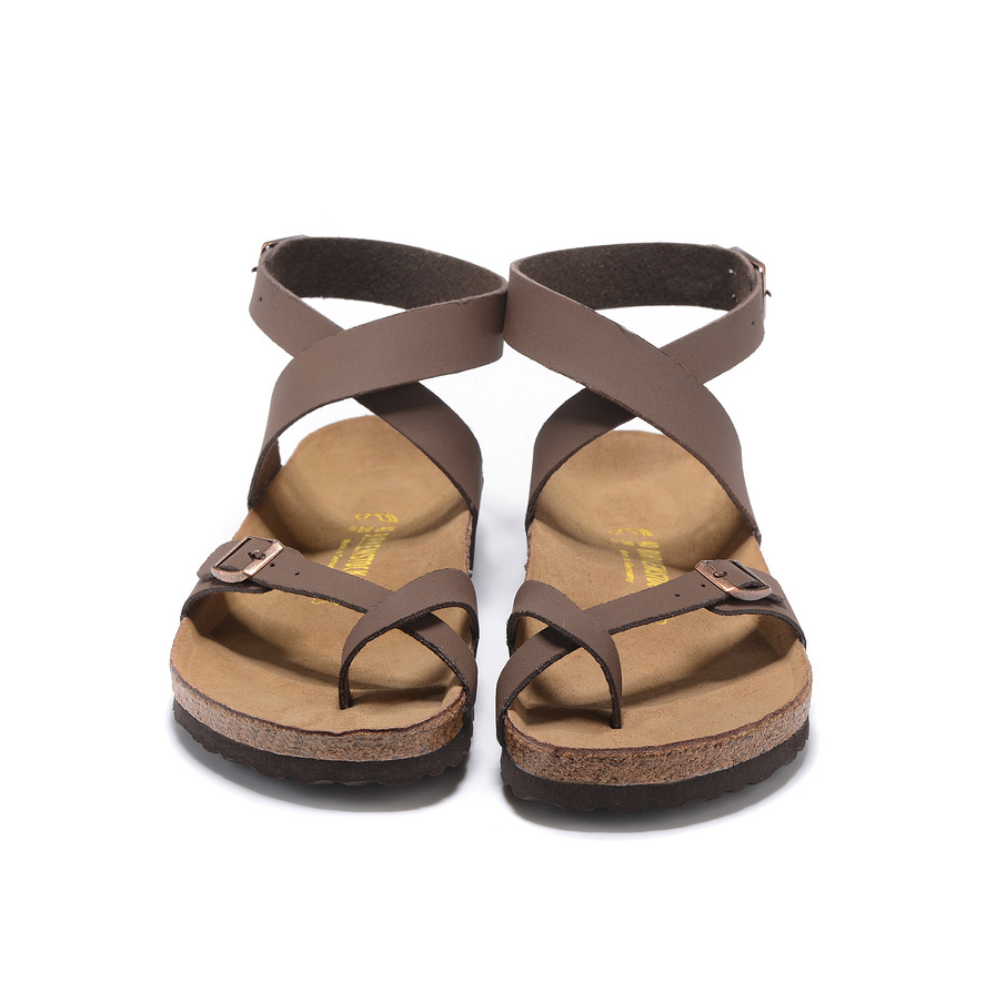 Birkenstock Yara Women's Oiled Leather Ankle Strap Sandals