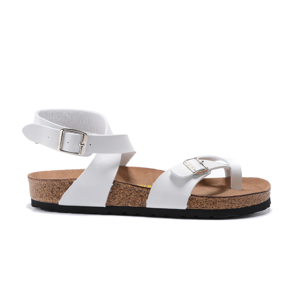 Birkenstock Yara Women's White Ankle Strap Sandals