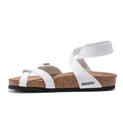 Birkenstock Yara Women's White Ankle Strap Sandals
