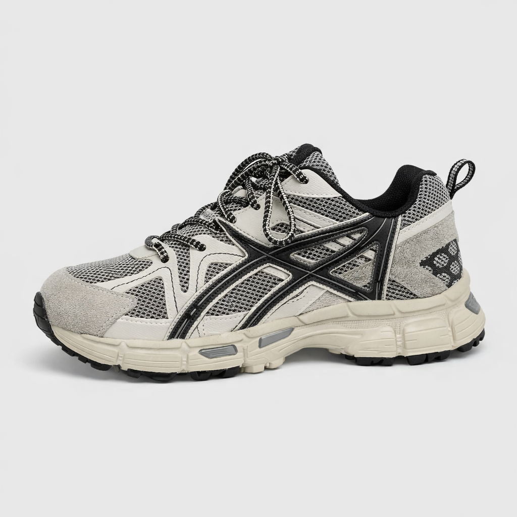 Retro Balance Lace-Up Running Sneakers for Men | Outdoor Walking