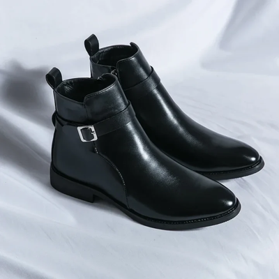 Men’s Chelsea Boots - Elastic Side Panels and Ankle Height Design