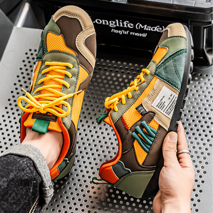 Urban Terrain Sneakers | Multi-Panel Design