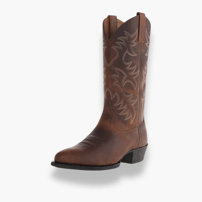 Western Style Cowboy Boots for Women | Embroidered Design