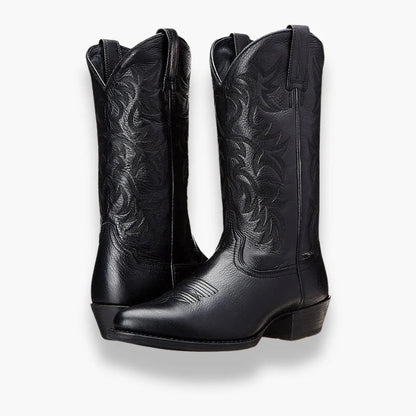 Western Style Cowboy Boots for Women | Embroidered Design