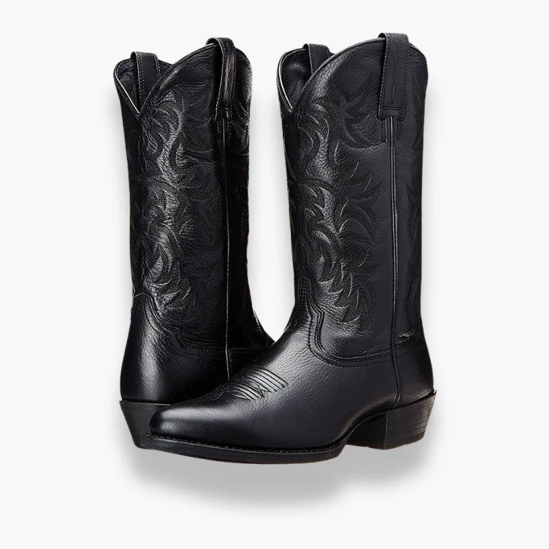 Western Style Cowboy Boots for Women | Embroidered Design