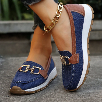 Flat Buckle Loafers for Women | Stylish & Versatile