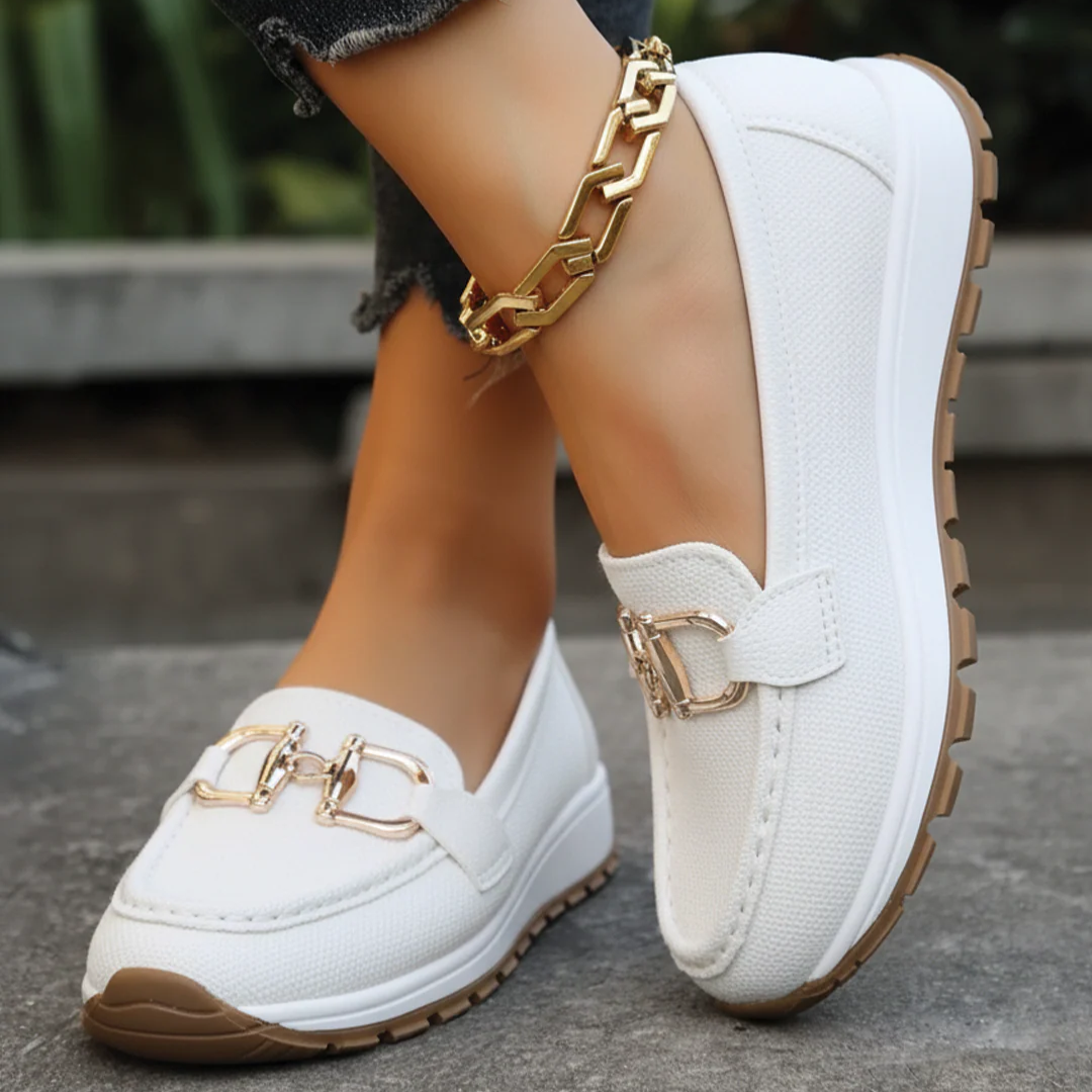Flat Buckle Loafers for Women | Stylish & Versatile
