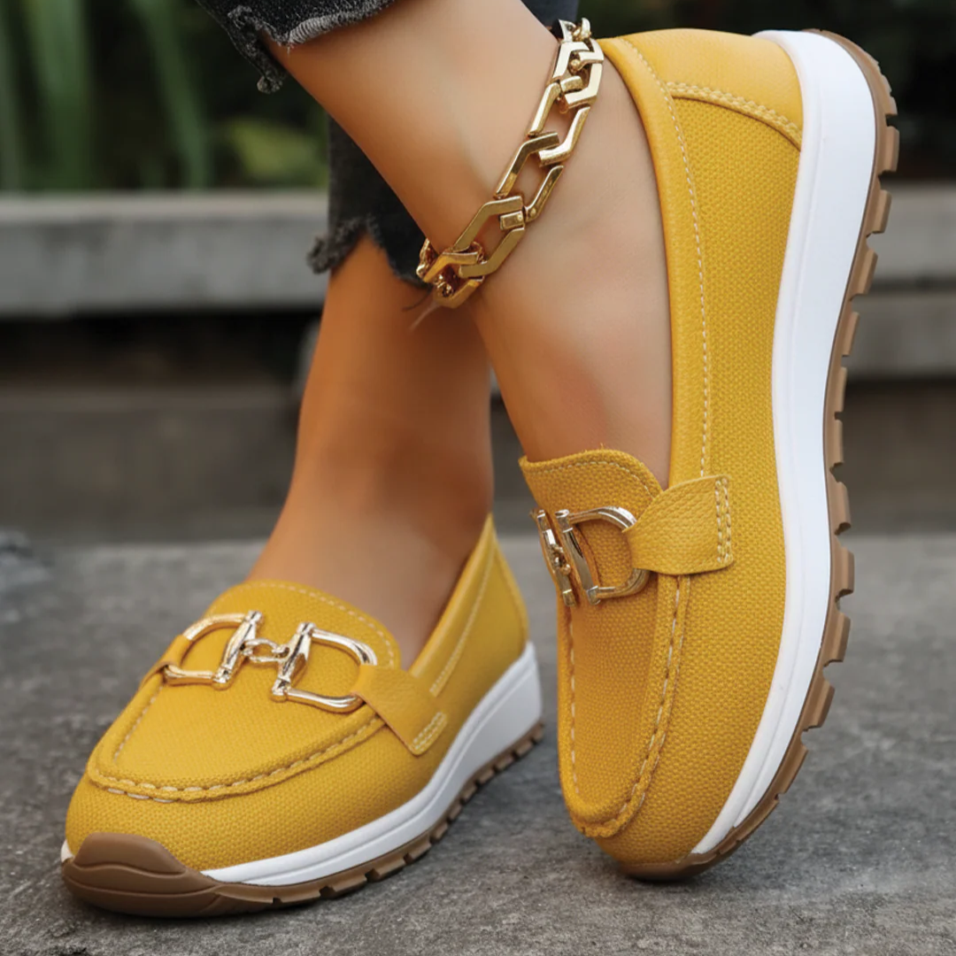 Flat Buckle Loafers for Women | Stylish & Versatile