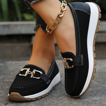 Flat Buckle Loafers for Women | Stylish & Versatile