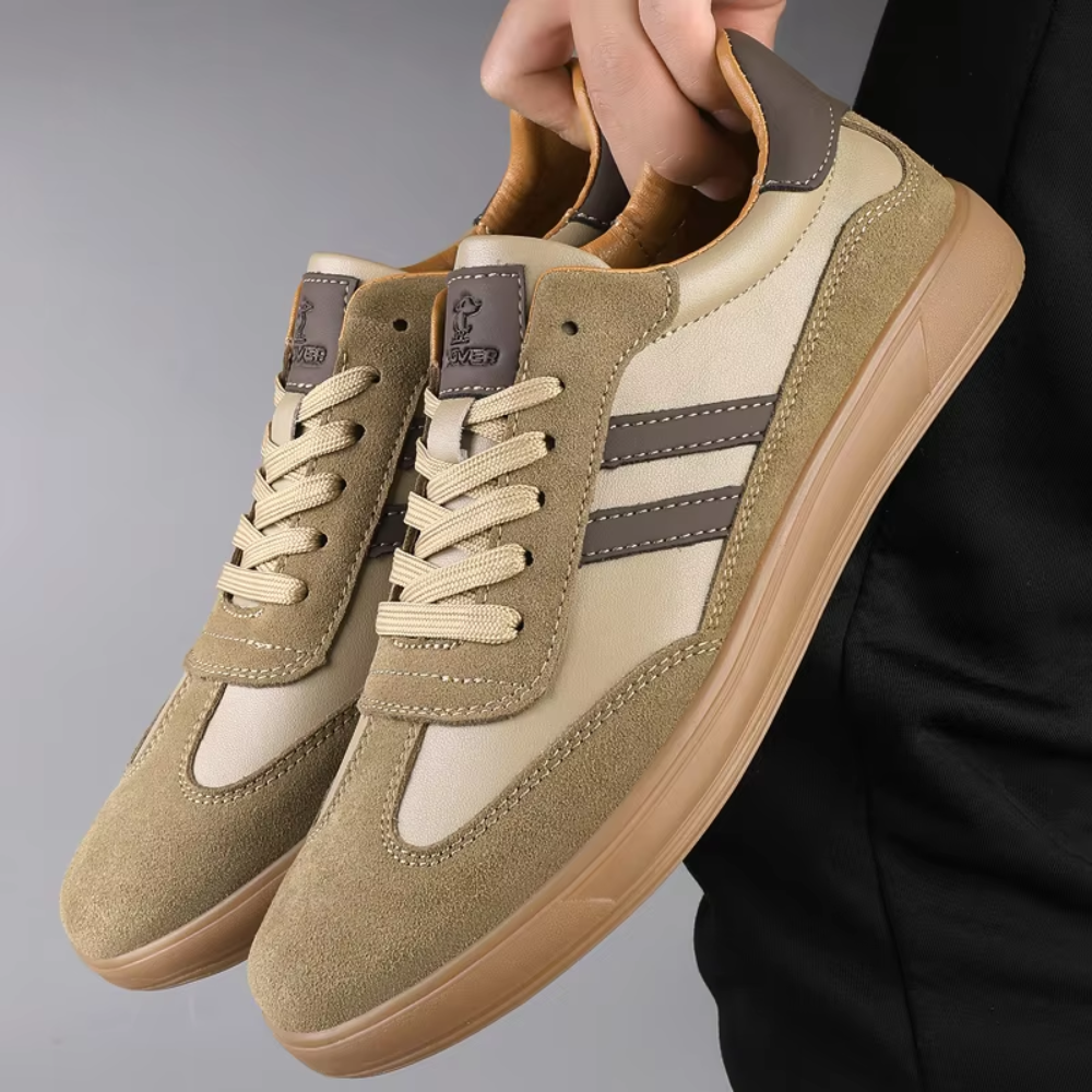 Flat Sole Samba Sneakers for Men | Lace Up