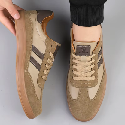 Flat Sole Samba Sneakers for Men | Lace Up