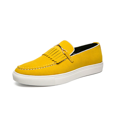 Men’s Tassel Loafers – Slip-On Fringe Casual Dress Shoes