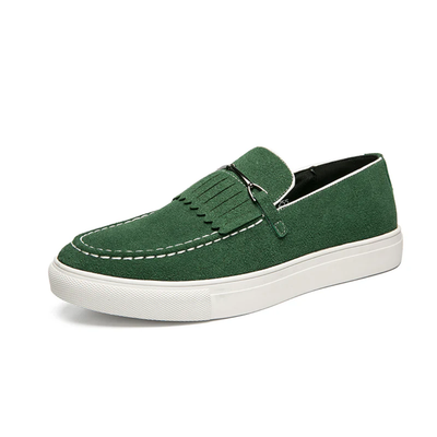 Men’s Tassel Loafers – Slip-On Fringe Casual Dress Shoes