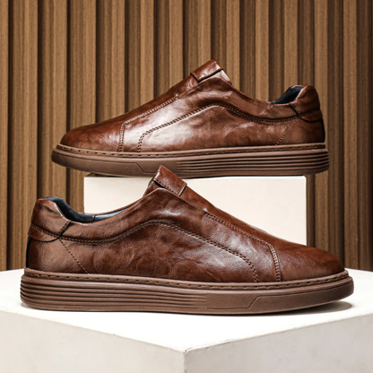 Genuine Leather Shoes for Men | Classic Lace-Up Style