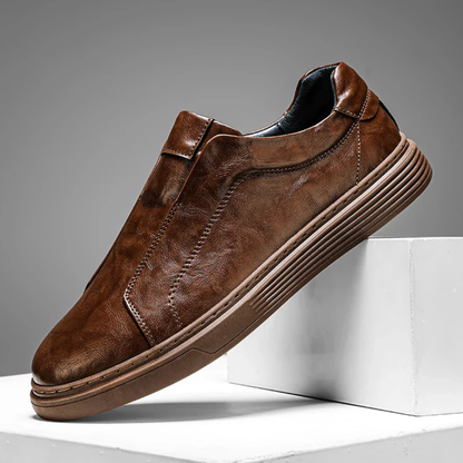 Genuine Leather Shoes for Men | Classic Lace-Up Style