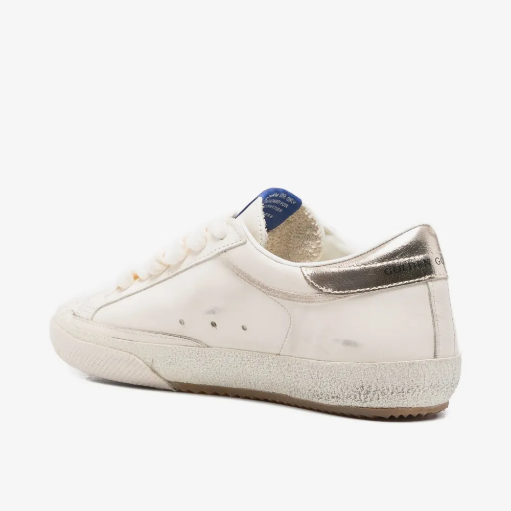 Golden Goose Super-Star Leather Sneakers with Star Detail