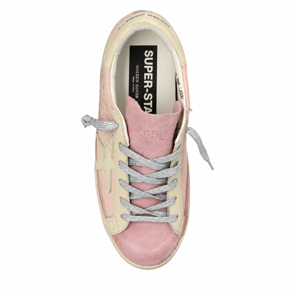 Golden Goose Women's Super-Star Classic Pink White Sneakers