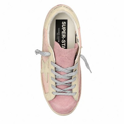 Golden Goose Women's Super-Star Classic Pink White Sneakers