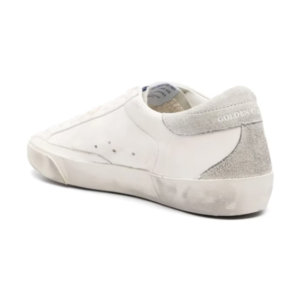 Golden Goose Women's Super-Star Nappa White Silver Star Sneakers