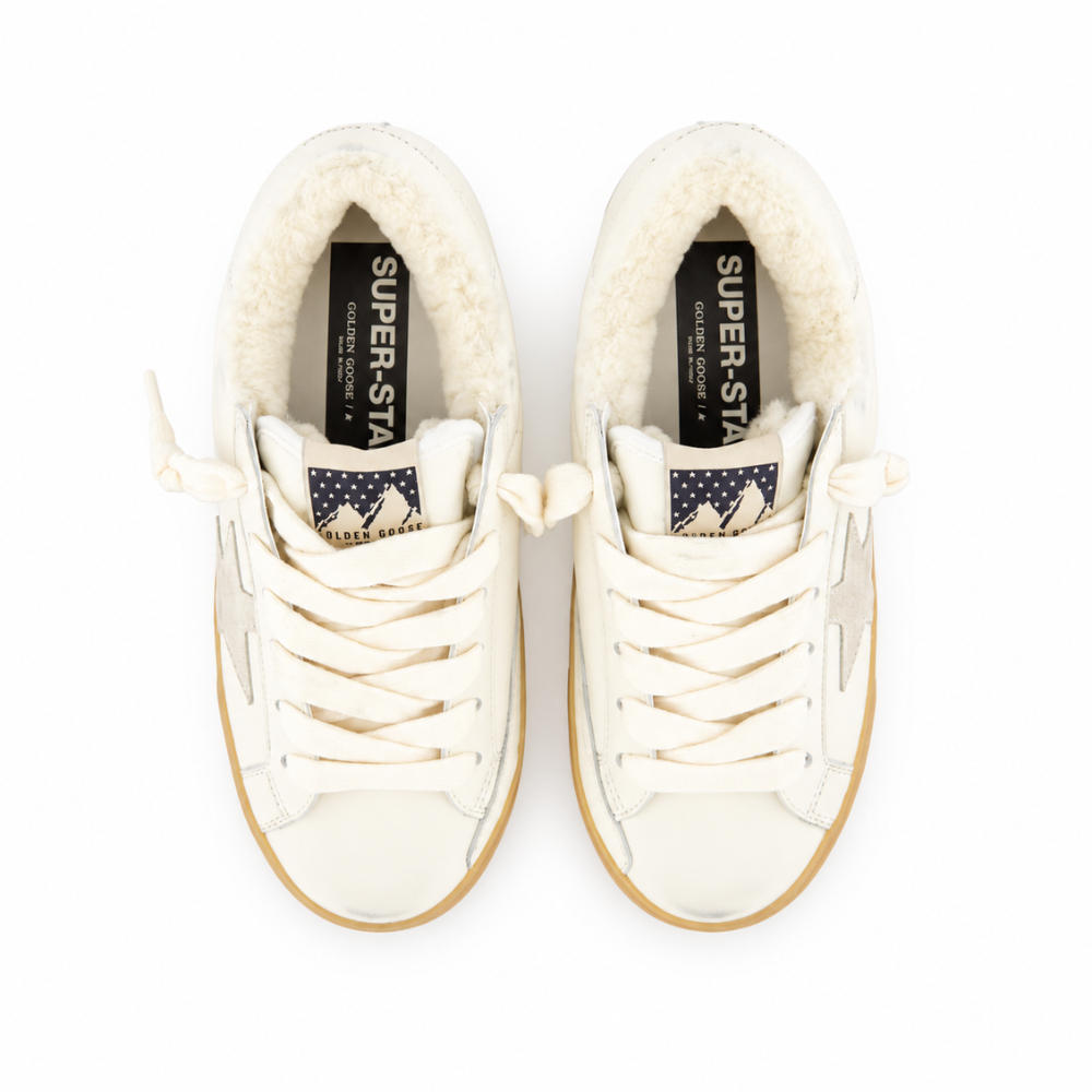 Golden Goose Women's Super-Star White Sneakers
