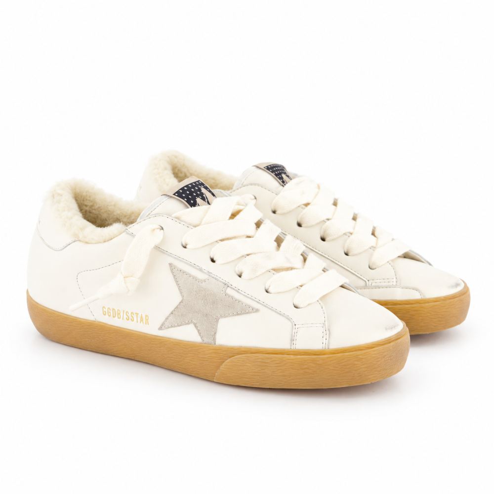 Golden Goose Women's Super-Star White Sneakers