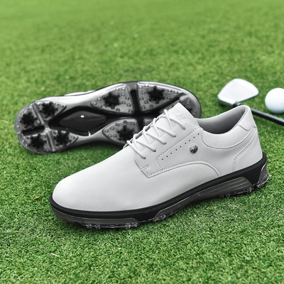 Men’s Golf Shoes - Spiked Cleat Outsole and Lace-Up Design