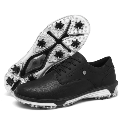 Men’s Golf Shoes - Spiked Cleat Outsole and Lace-Up Design