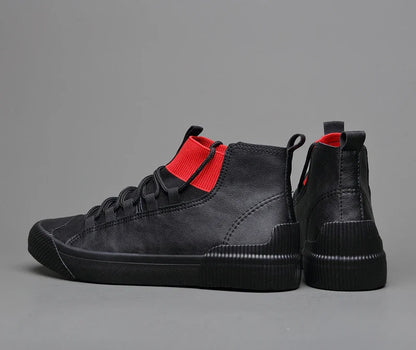 High-Top Sneakers for Men | Ribbed Sock Collar