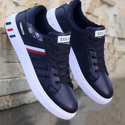Low-Top Sneakers for Men | Side Stripe and Contrast Sole