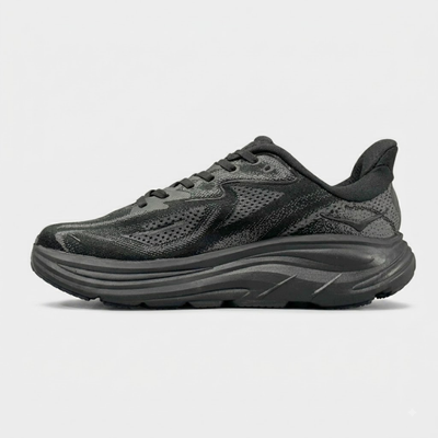 HOKA Clifton 10 Wide Triple Black Running Shoes
