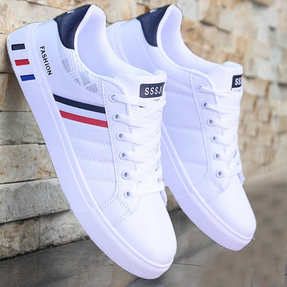 Low-Top Sneakers for Men | Side Stripe and Contrast Sole