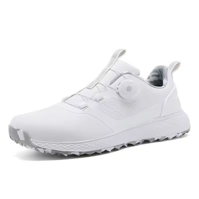 Men's Golf Shoes – Water-Resistant Lace-Up Low Top Golf Trainers