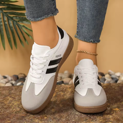 Lace Up Samba Sneakers for Women | PVC Sole