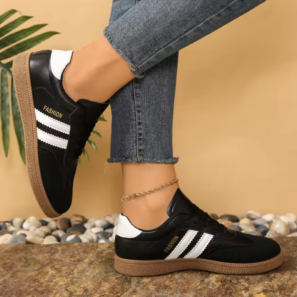 Lace Up Samba Sneakers for Women | PVC Sole