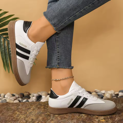 Lace Up Samba Sneakers for Women | PVC Sole