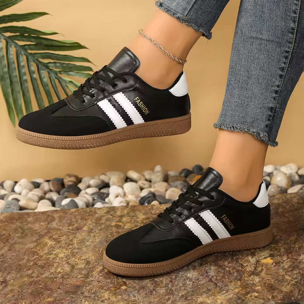 Lace Up Samba Sneakers for Women | PVC Sole
