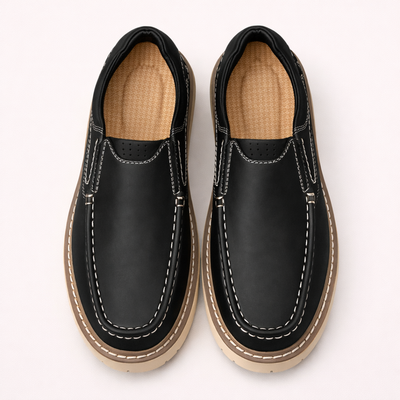 Men's Slip-On Loafers – Low Profile Casual Driving Shoes