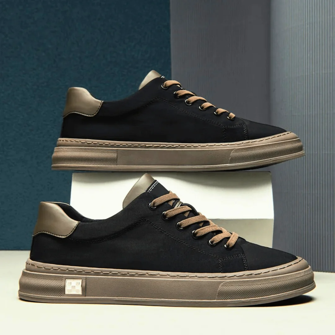 Low Sneakers for Men | Minimal Lace-Up Style