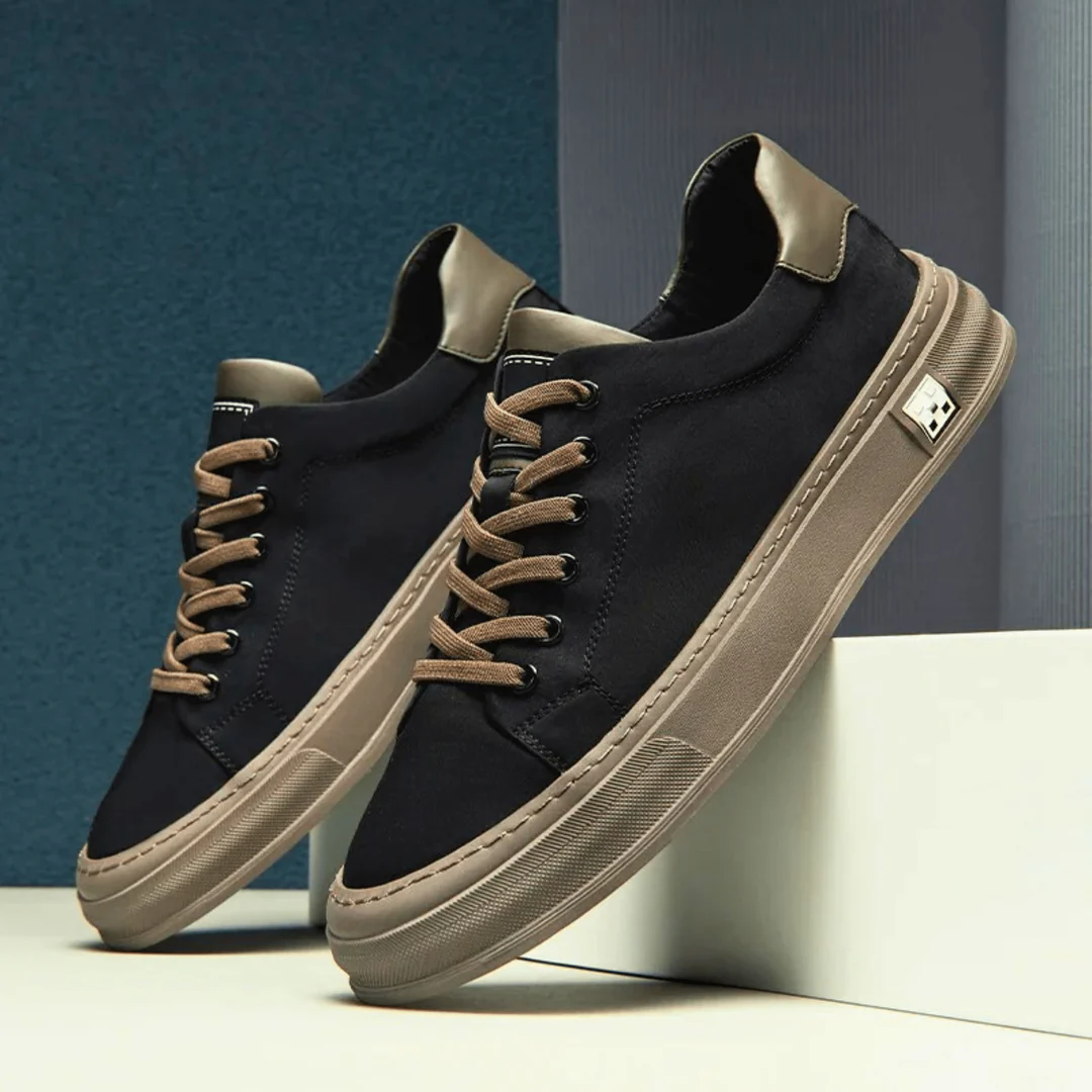 Low Sneakers for Men | Minimal Lace-Up Style