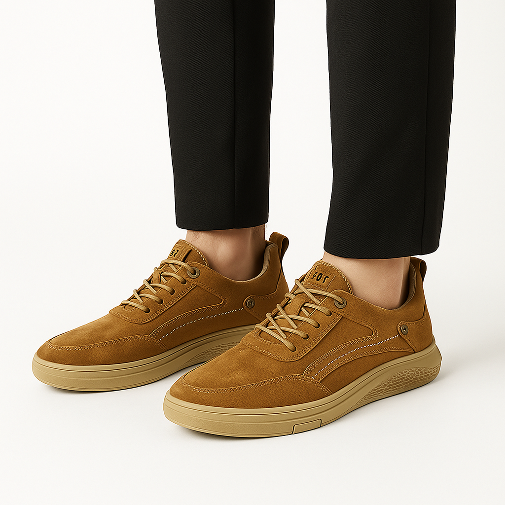 Suede Sneakers for Men | Cushioned Insole